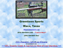 Tablet Screenshot of greenlawnsports.com